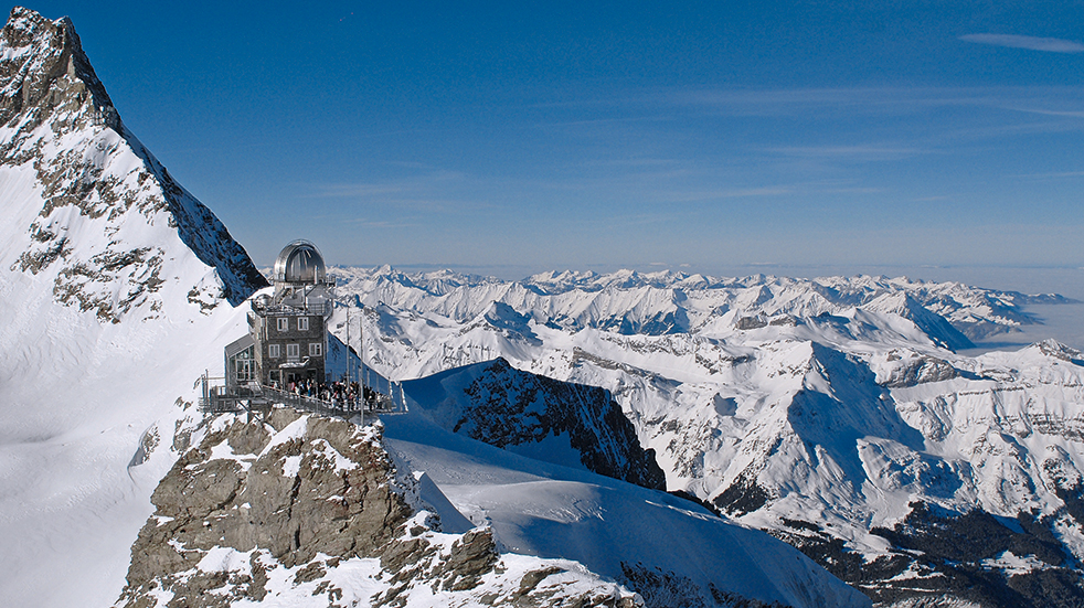 Made in Bern Switzerland mountains Jungfraujoch Sphinx